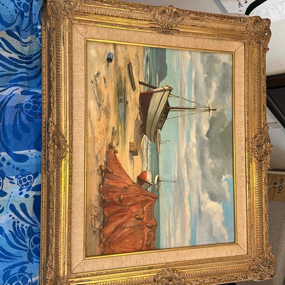 Original óleo by famous Venezuelan artist